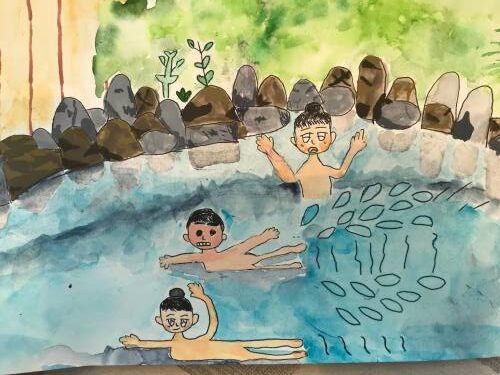 夏休み小学生課題ポスターとご利用の声 山梨の絵画教室 アトリエミライ 山梨 絵画教室 アート デザイン Diyartlabo アトリエミライ