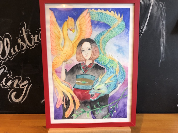 小学生の絵：水彩画＆鉛筆画【山梨の絵画教室アトリエミライ】2023年 